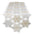 DII Christmas Star of David Embellished Table Runner