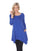 White Mark Women's Makayla Tunic Top (7 Colors Available)