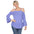 White Mark Women's Cold Shoulder Ruffle Sleeve Top (4 Colors Available)