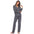 Women's Long Sleeve Heart Print Pajama Set