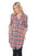 White Mark Women's Piper Stretchy Plaid Tunic ( 8 Colors Available)