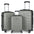 Luggage Suitcase 3 Piece Sets Hardside Carry-on luggage with Spinner Wheels