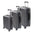 3 Piece Hard Shell Luggage set with TSA Lock Spinner Wheel ABS