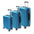 3 Piece Hard Shell Luggage set with TSA Lock Spinner Wheel ABS