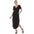 Women's Short Sleeve V-neck Maxi Dress (5 Colors Available)