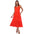 Women's Scoop Neck Tiered Midi Dress (9 Colors Available)