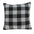 Square Gray Accent Pillow