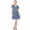 Women's Short Sleeve V-neck Tiered Dress (5 Colors Available)