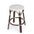 Rattan Backless Counter Height Bar Chair