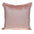 Premier 24" Soft Touch Metallic Pink Solid Color Accent Pillow