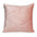 Quilted Pink Velvet Throw Pillow