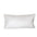 Quilted White Velvet  Throw Pillow