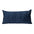 Navy Quilted Velvet Geo Decorative Throw Pillow