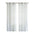 White Velvet Applique Window Panels