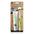 P.T. Supply Co. Triple-Sided Pet Toothbrush Kit, Eco-Friendly Wheat Straw