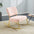 Upholstered-rocking-chair,-unique-rocking-chair--Pink-Chairs-&-Seating