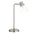 Metal Arched Table Lamp With Clear Cone Shade