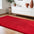 Red Shag Hand Tufted Area Rug