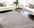 Elegant Beige Hand-Tufted Shag Area Rug