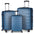 Luggage Suitcase 3 Piece Sets Hardside Carry-on luggage with Spinner Wheels