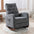 High Back Rocking Chair, Comfortable Rocker Fabric Padded Seat ,Modern High Back Armchair