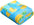 Summertime Whimsy Plush Fleece Throw Blanket (50" x 60") - Pineapple