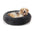 Details Calming Dog and Cat Bed, Soft Round Donut Bed for Pets, Super Lux, Shaggy Fur