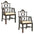 Chinese Chippendale Chair: Set of Two