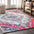 Multi Bohemian FLAIR Boho Vintage Medallion Area Rug