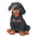 Rotweiler Puppy Dog Statue