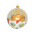 4" Hand Painted Italian Import Christmas Ornament- Glowing Holiday Candles