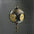 Victorian Grunge Four-Sided Hanging Spherical Clock