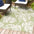 Tobago High-Low Two-Tone Monstera Leaf Indoor/Outdoor Area Rug