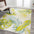 Monstera Tropical Leaves Area Rug