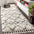 Mercer Shag Plush Tassel Moroccan Tribal Geometric Trellis Runner Rug