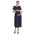 Maternity Short Sleeve Maxi Dress