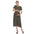 Maternity Short Sleeve Maxi Dress - Plus