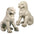 Set of Male & Female Foo Dogs (alone)