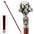 Atlas Pewter Walking Stick