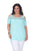 White Mark Women's Bexley Tunic Top - Plus (10 Colors Available)