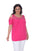 White Mark Women's Bexley Tunic Top - Plus (10 Colors Available)