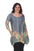 White Mark Women's Rella Tunic - Plus (4 Colors Available)