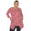 White Mark Women's Printed Geometric Circle Tunic Top - Plus (4 Colors Available)