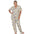 Tropical Print Pajama Set - Plus