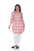 White Mark Women's Piper Stretchy Plaid Tunic - Plus (9 Colors Available)