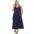 Scoop Neck Tiered Midi Dress - Plus (10 Colors Available)