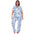 Short Sleeve & Pants Tropical Pajama Set - Plus