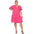 Short Sleeve V-neck Tiered Midi Dress - Plus (6 Colors Available)