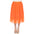 Pleated Chiffon Midi Skirt - Plus