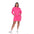 Hoodie Sweatshirt Dress - Plus (7 colors Available)